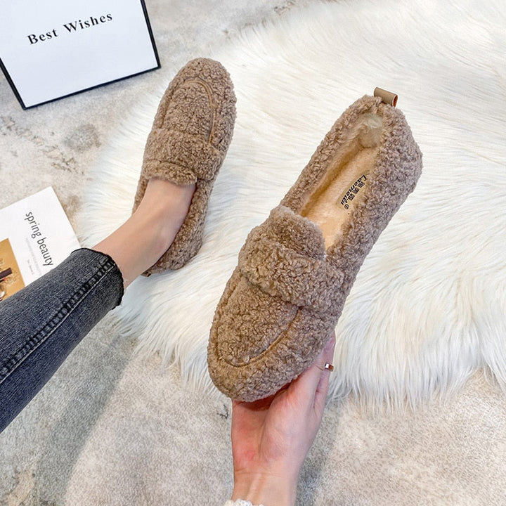 Coco™ | Cozy sherpa loafers