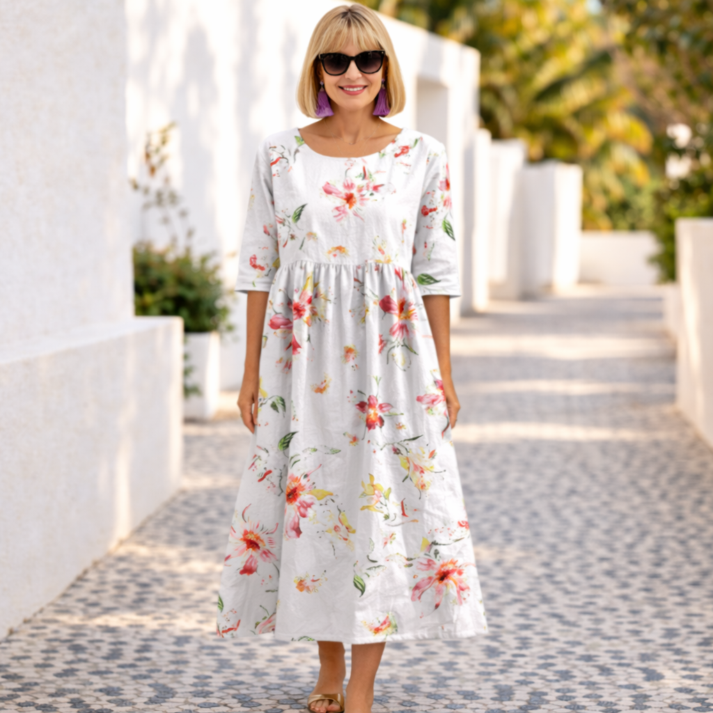 Virelia | Summer bloemenjurk