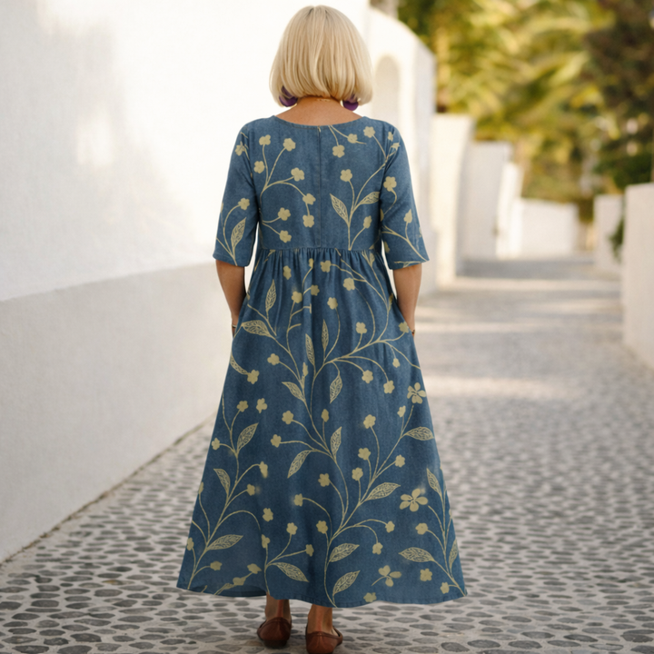 Isolena | Effortless comfort midi jurk