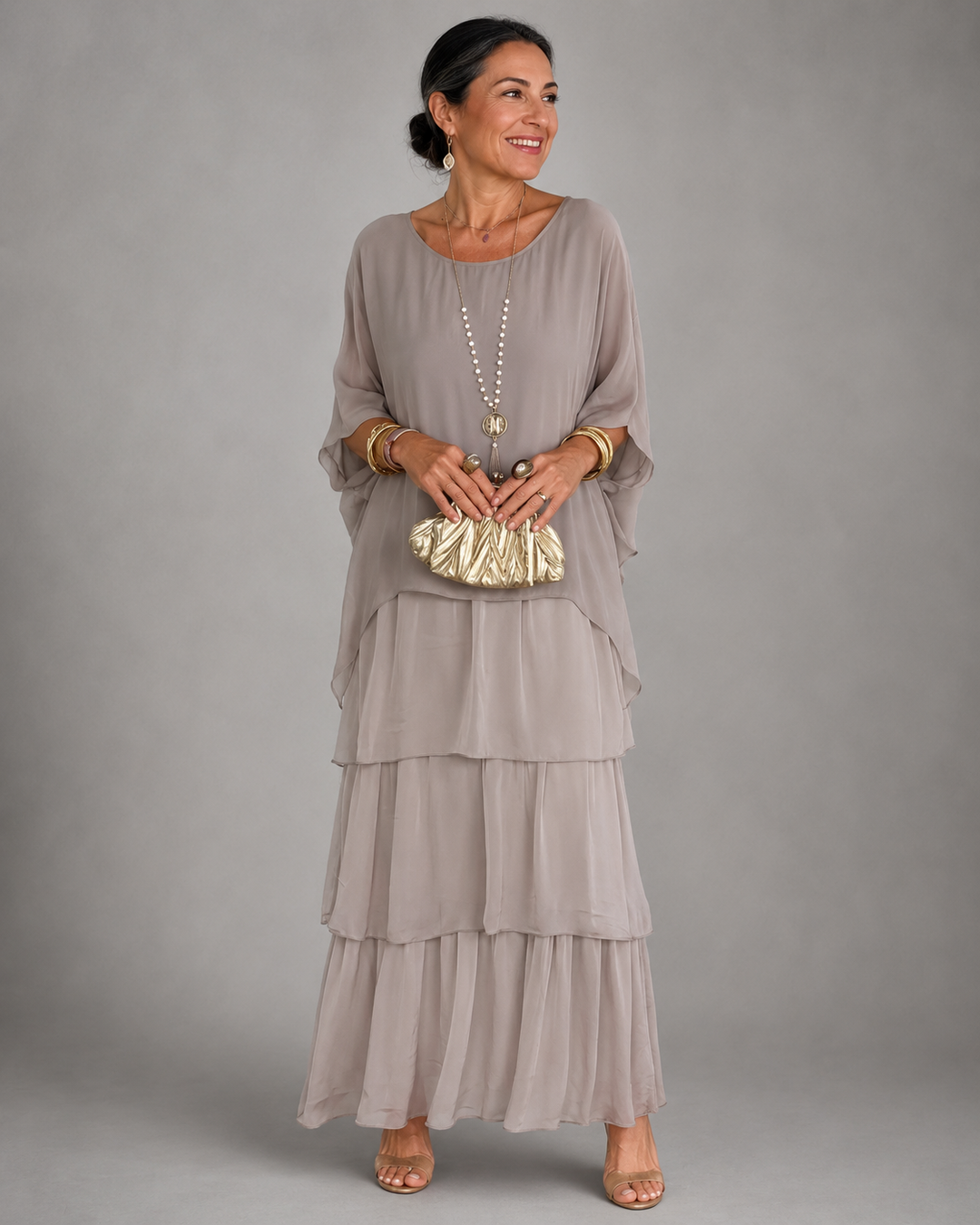 Lara™ | Elegante soepel vallende maxi jurk