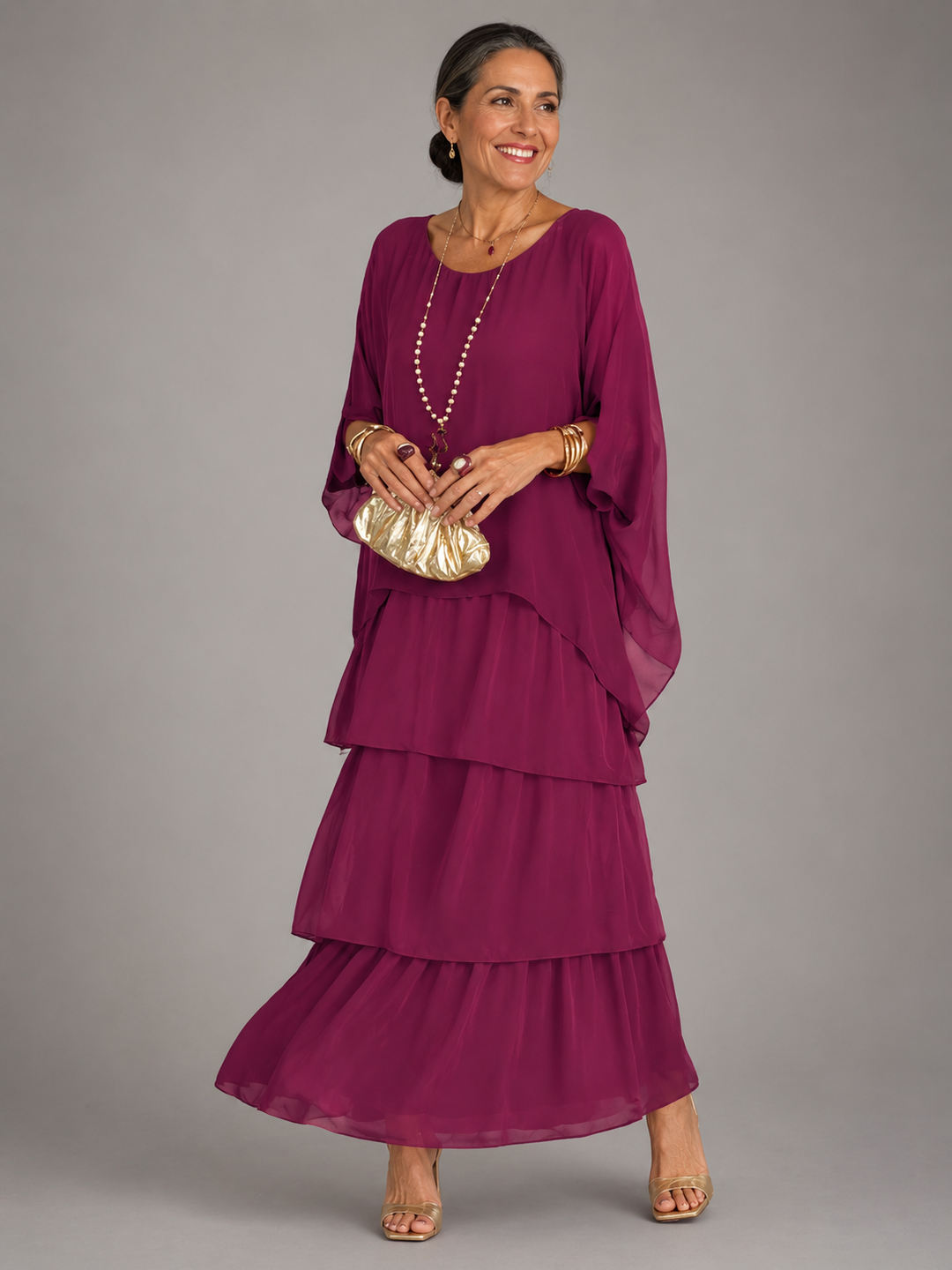 Lara™ | Elegante soepel vallende maxi jurk