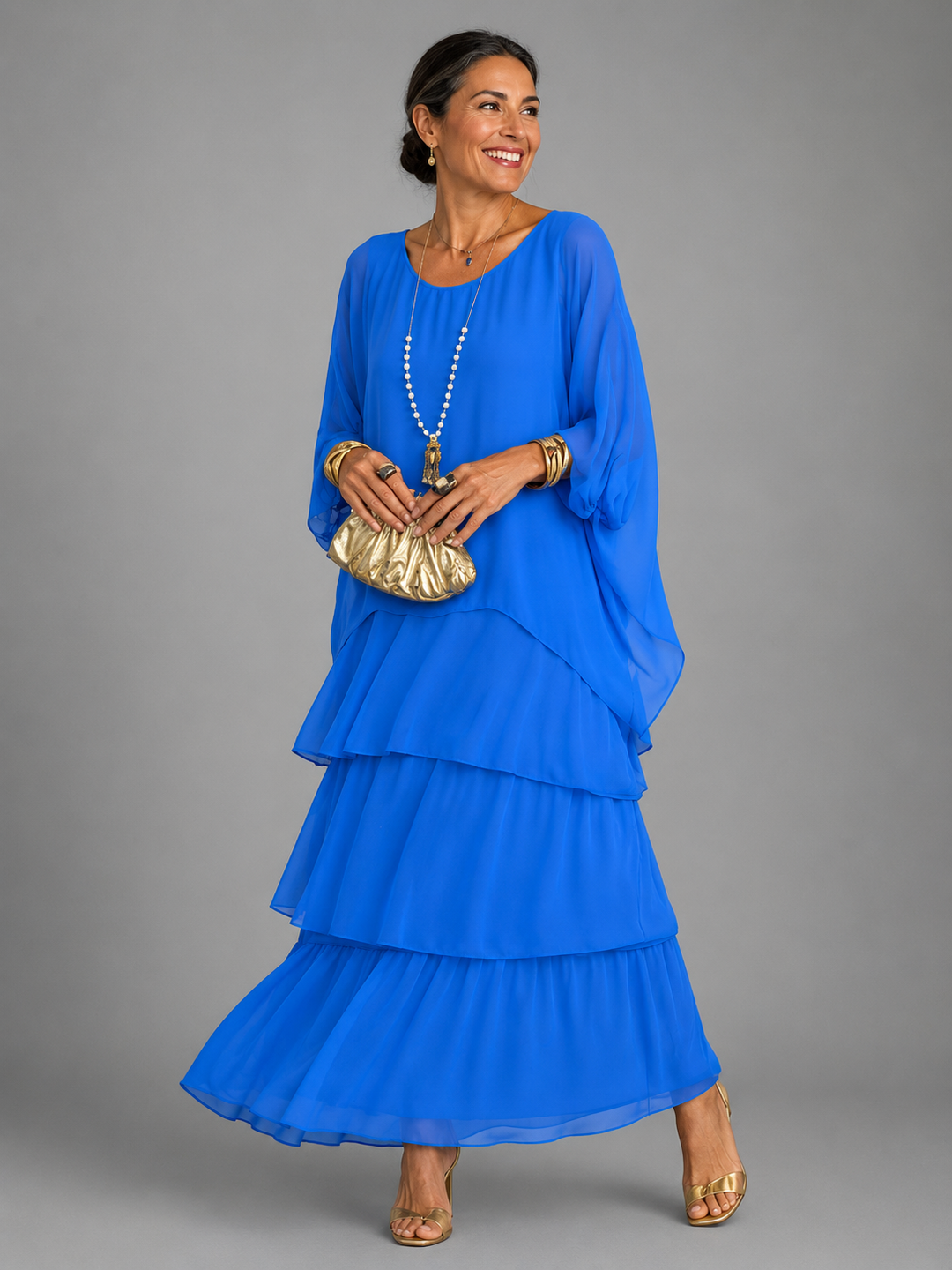 Lara™ | Elegante soepel vallende maxi jurk