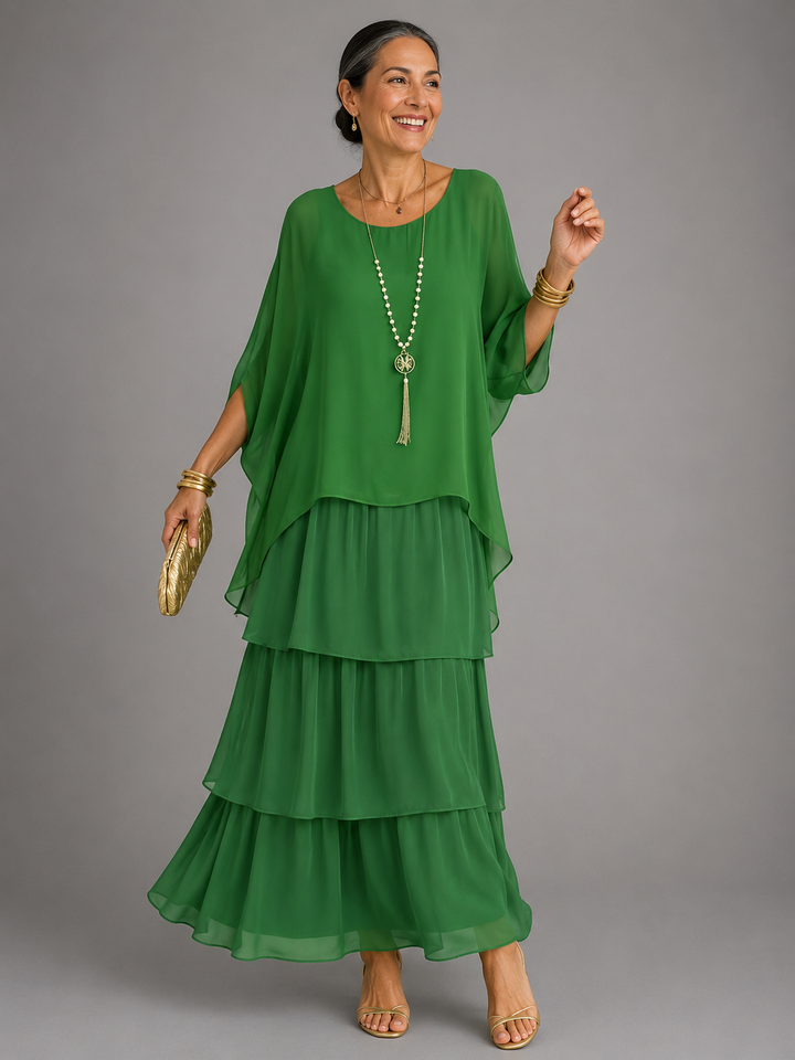Lara™ | Elegante soepel vallende maxi jurk