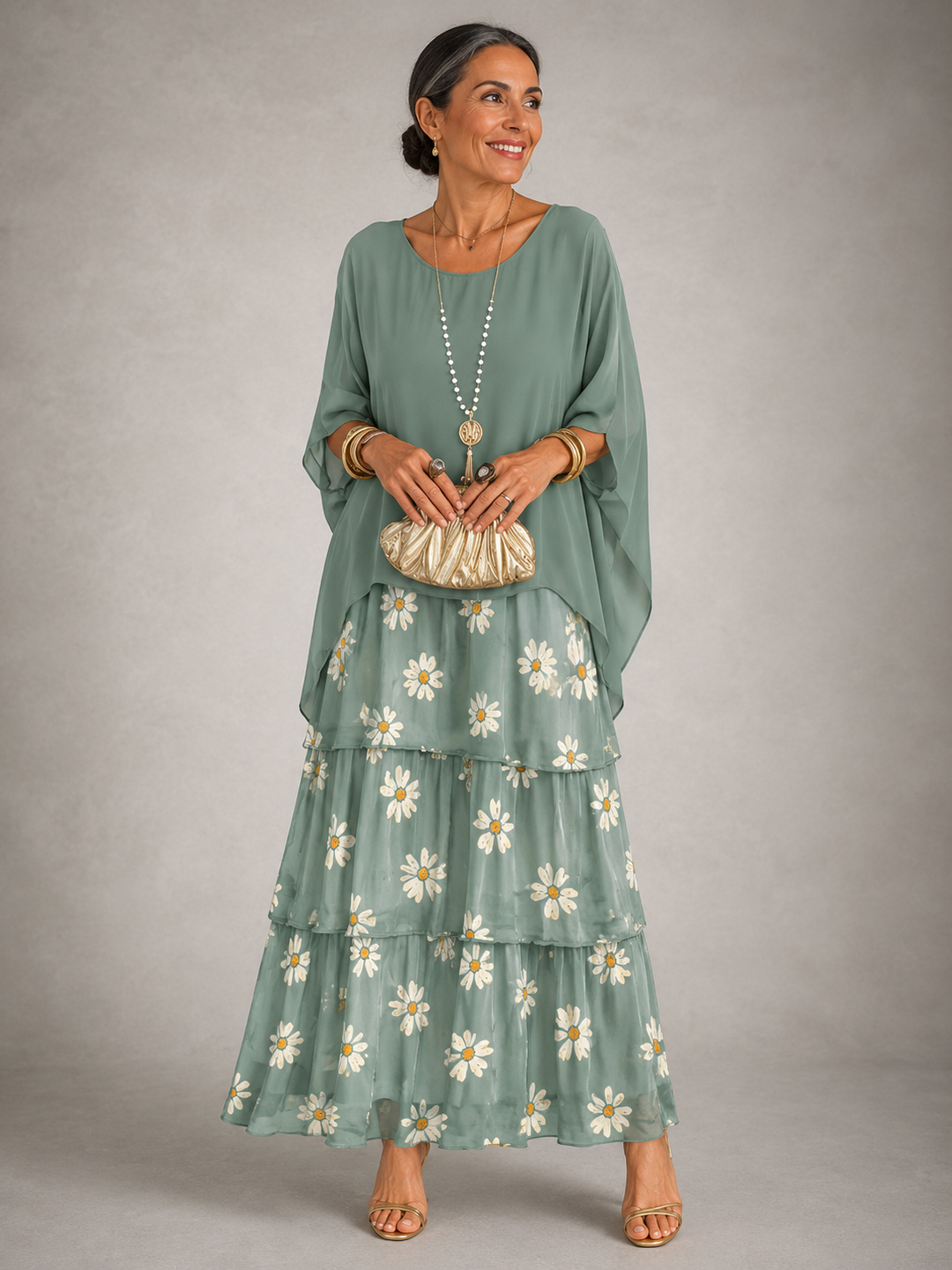 Lara™ | Elegante soepel vallende maxi jurk