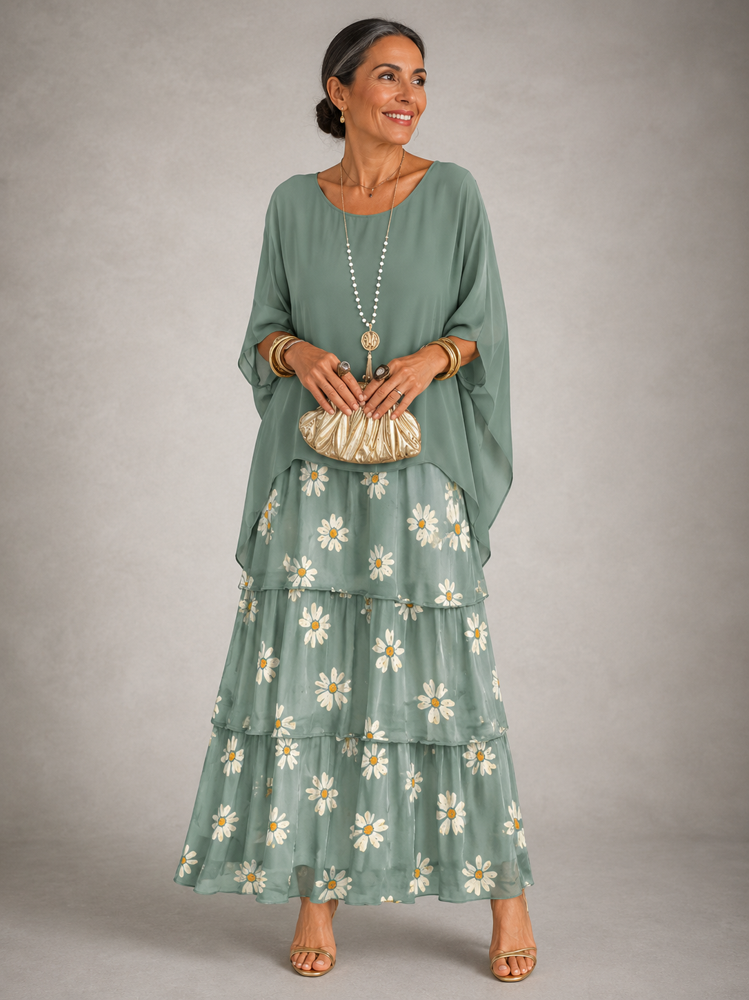 Lara™ | Elegante soepel vallende maxi jurk