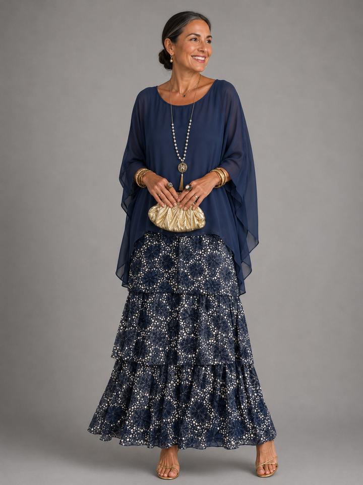 Lara™ | Elegante soepel vallende maxi jurk