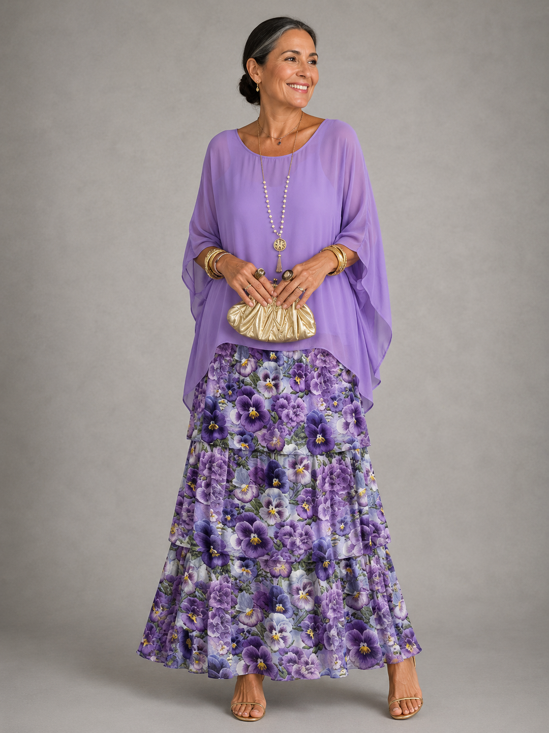 Lara™ | Elegante soepel vallende maxi jurk