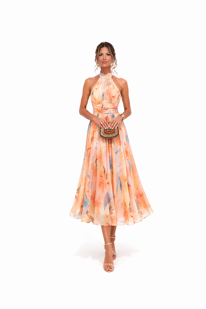 Louise | Halter neck jurk