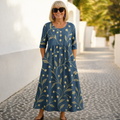 Isolena | Effortless comfort midi jurk