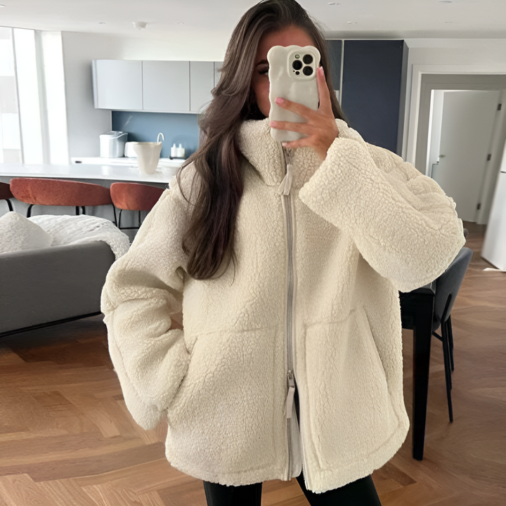 Dora™ | Zachte teddy jas