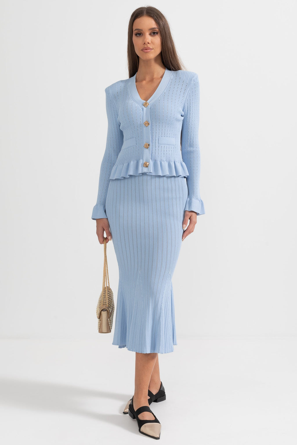 Evelisse | Knit tweedelige set