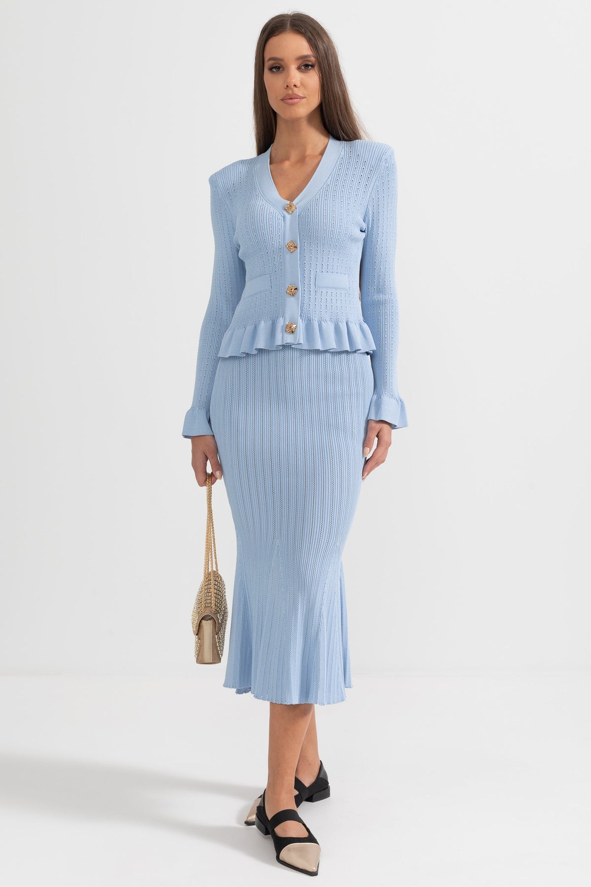 Evelisse | Knit tweedelige set