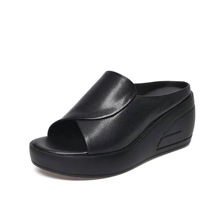 Eliza™ | Orthopedische slip-on sleehaksandalen