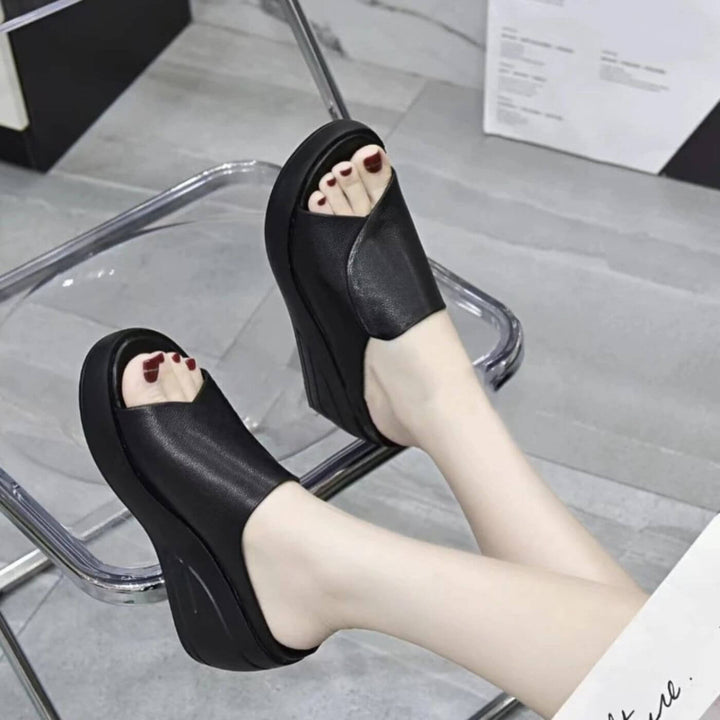 Eliza™ | Orthopedische slip-on sleehaksandalen