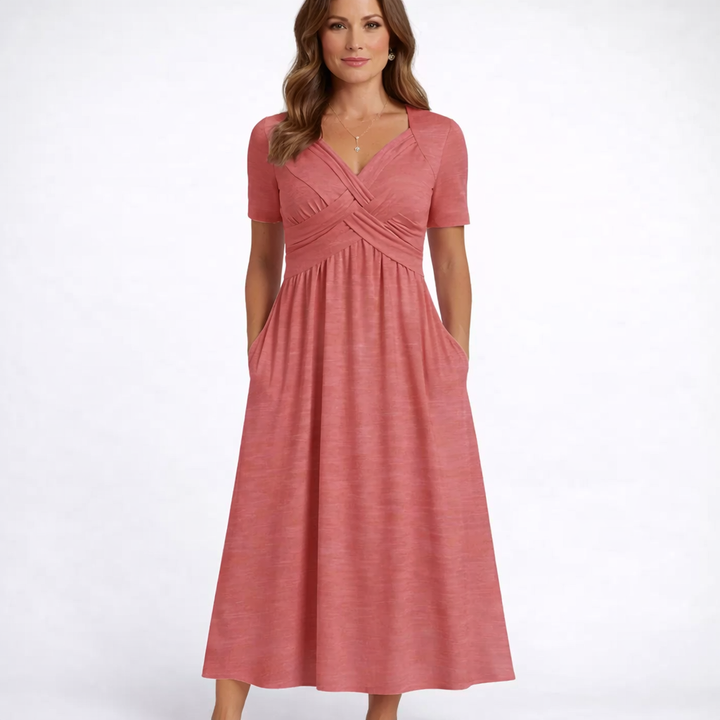Elowenne | Soepel vallende maxi jurk