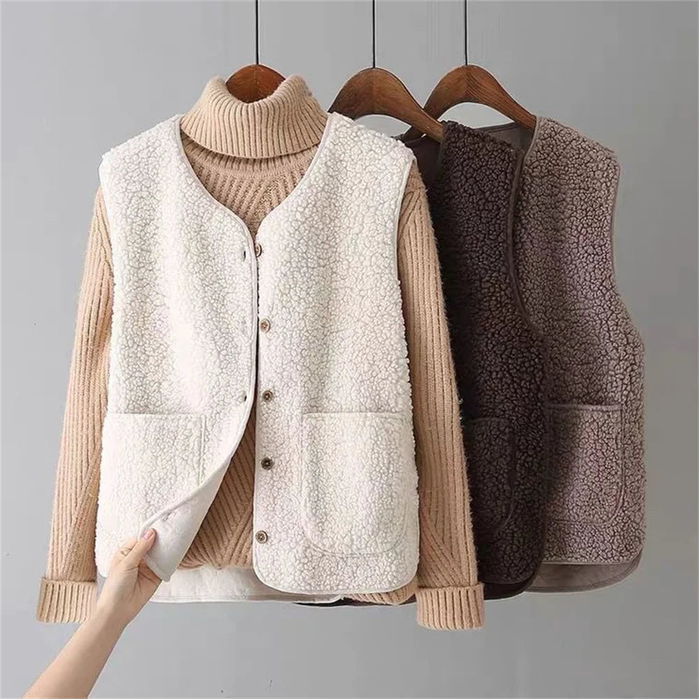 Faye™ | Luxe fleece vest
