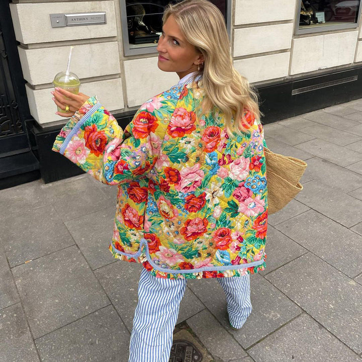 Nicole™ | Trendy met print jas