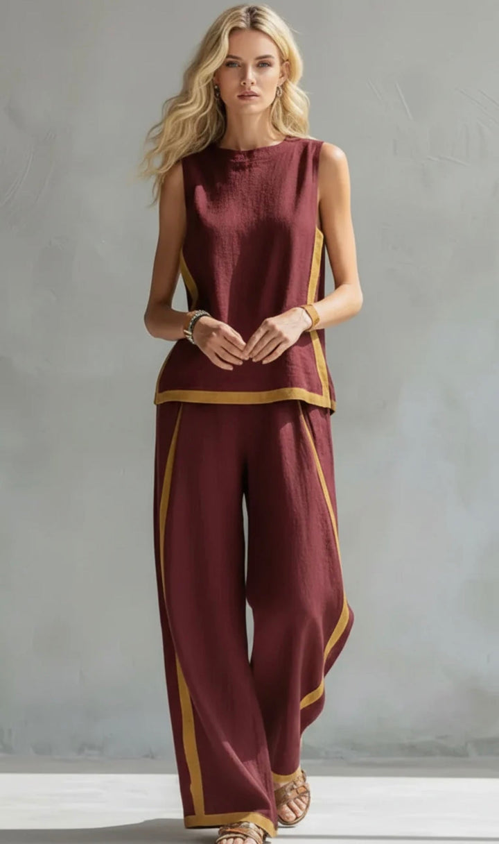 Claire | Chique linen set