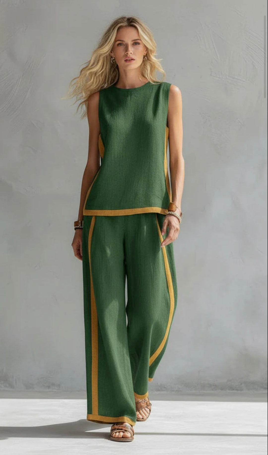 Claire | Chique linen set
