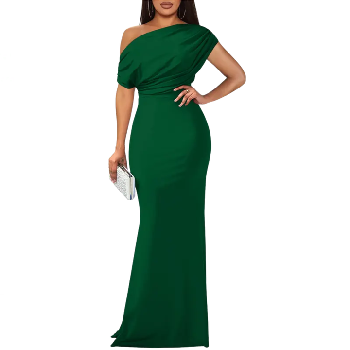 Vivara™ | Zonder mouwen off-shoulder bodycon avondjurk