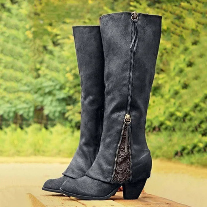 Laluna® | Knee-high laarzen