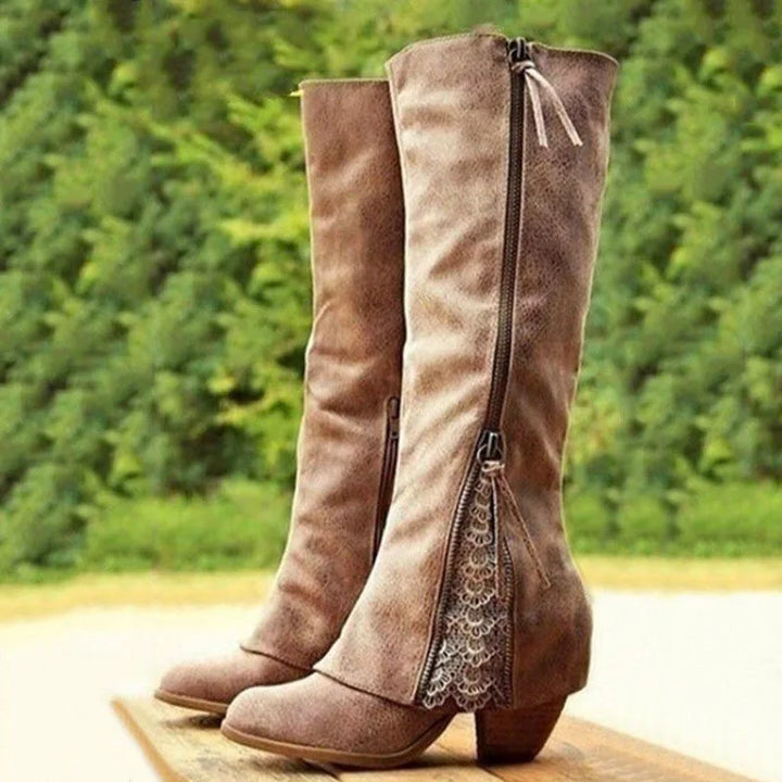 Laluna® | Knee-high laarzen