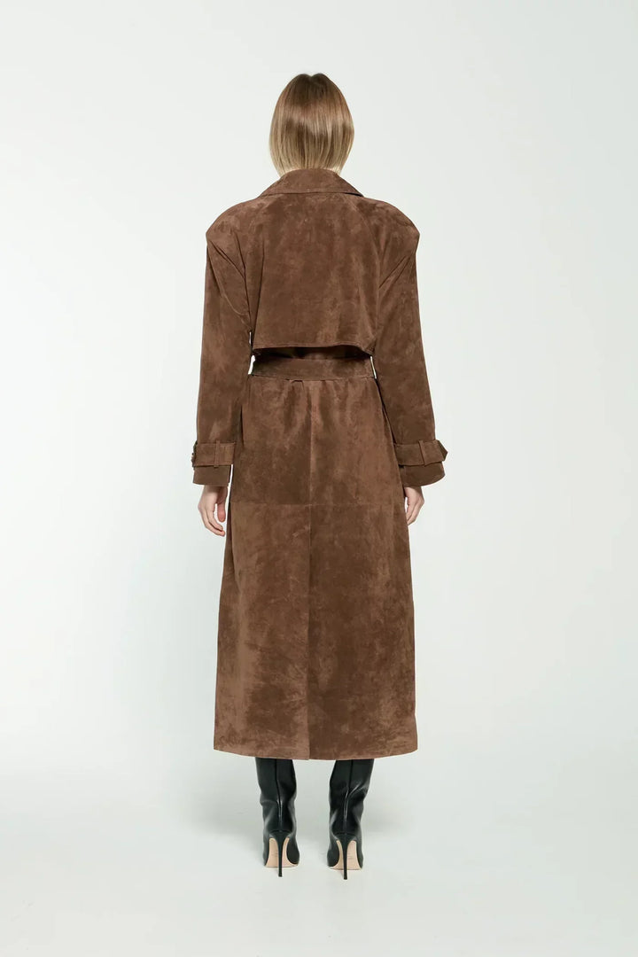 Chantal™ | Klassieke belted trenchcoat