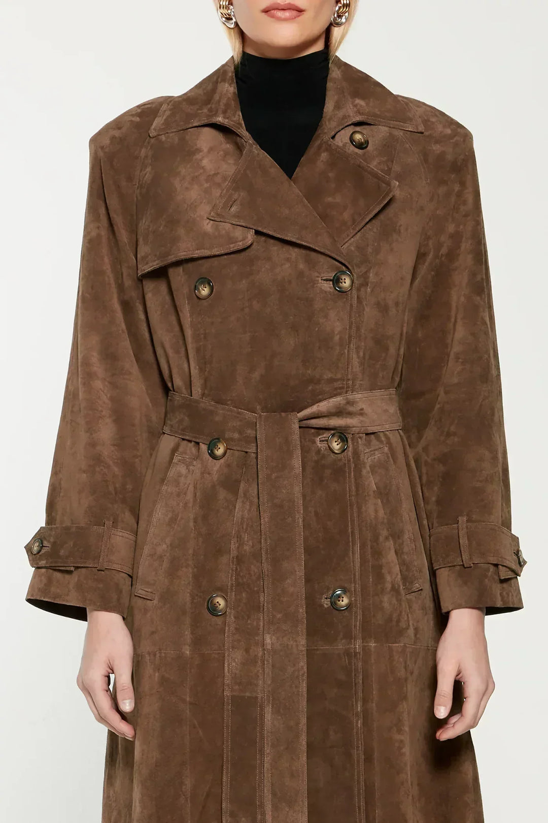 Chantal™ | Klassieke belted trenchcoat