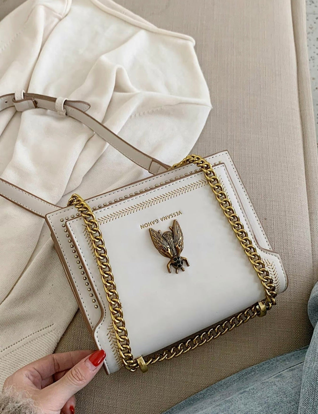 Simone™ | Timeless luxury chain tas