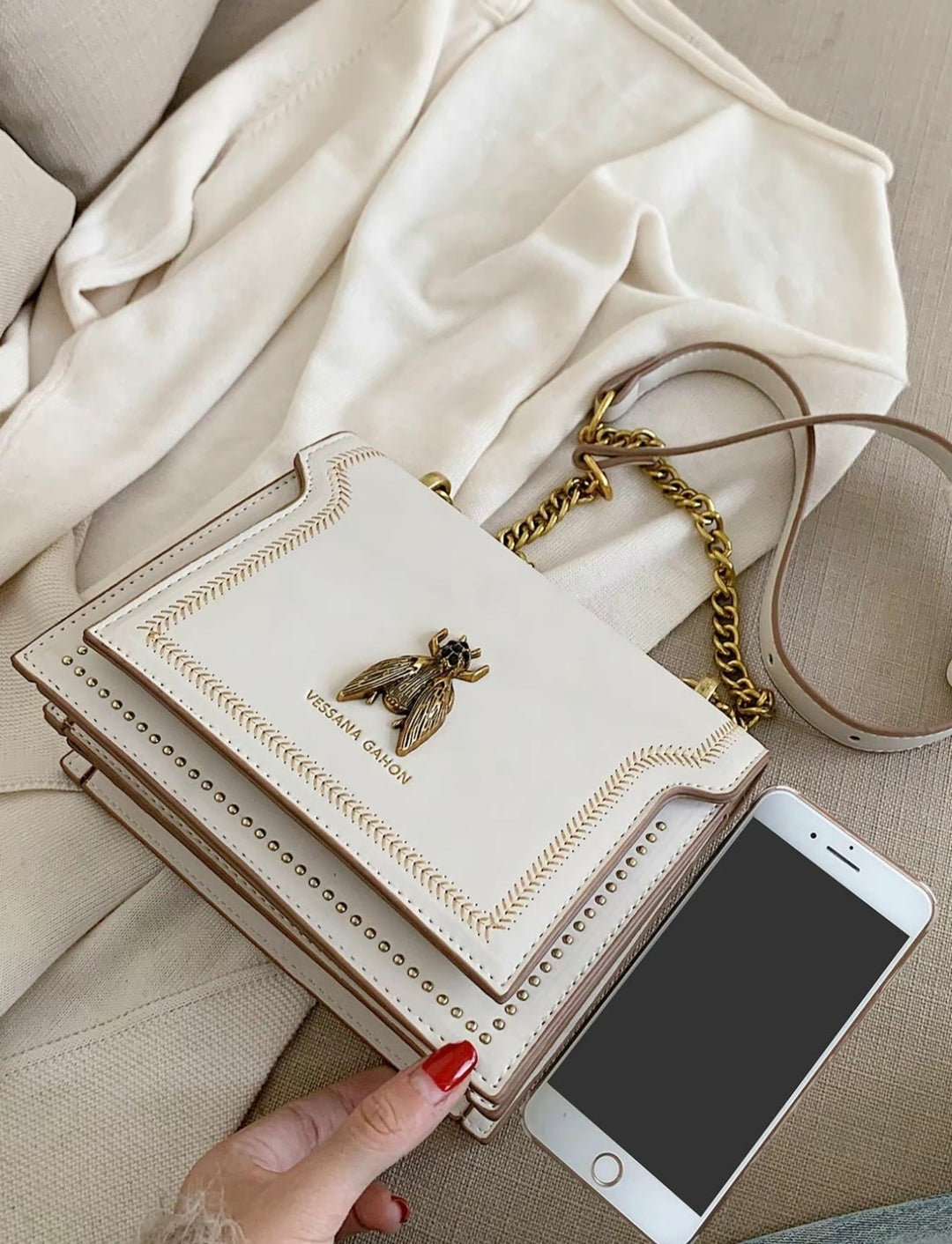 Simone™ | Timeless luxury chain tas