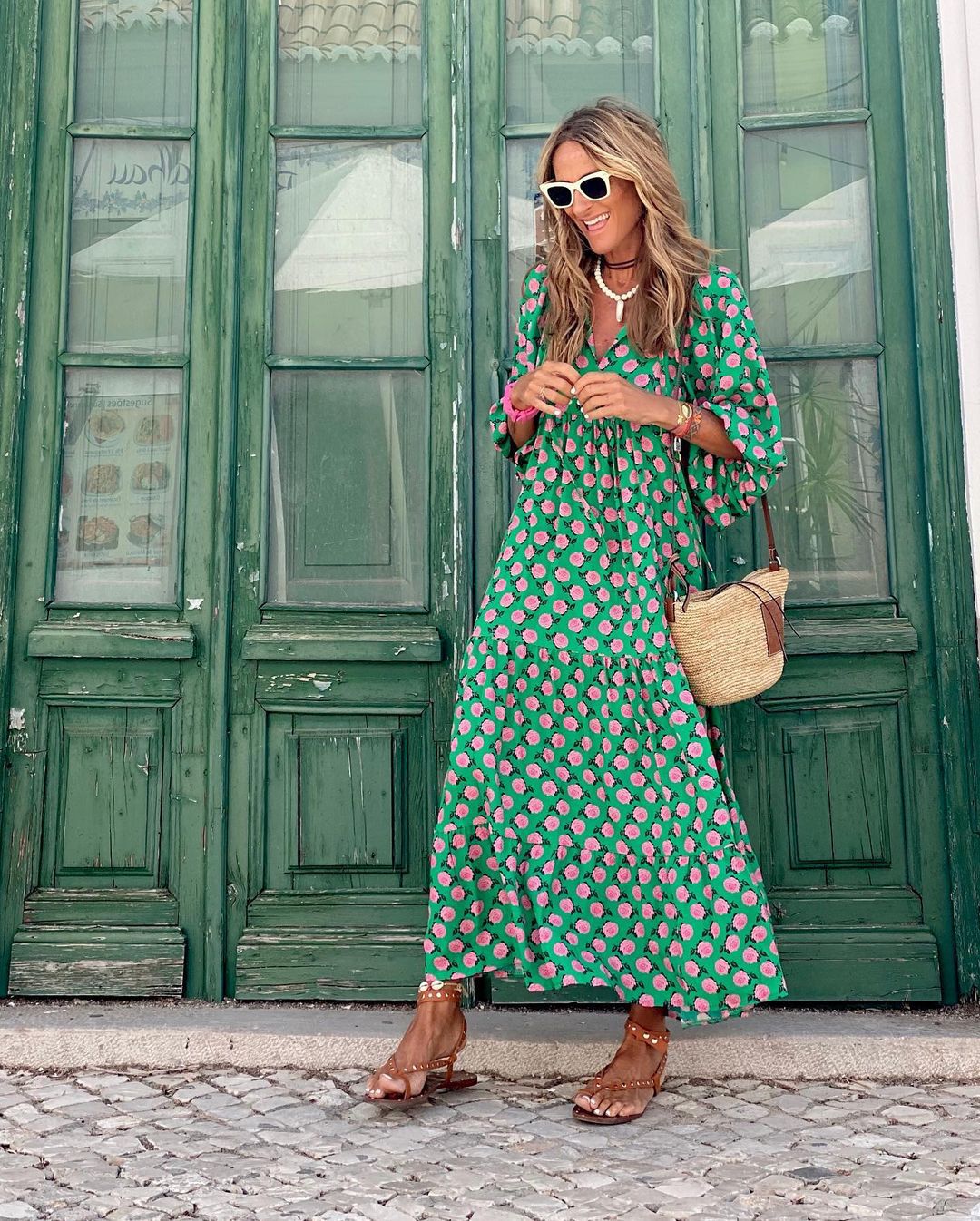 Sabine™ | Boho chique maxi jurk