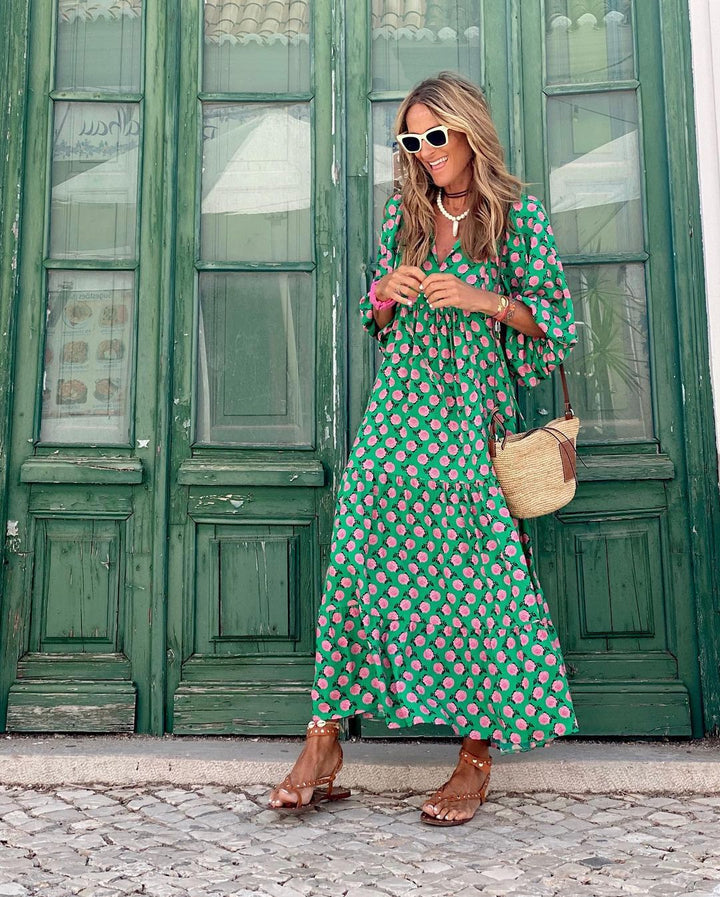Sabine™ | Boho chique maxi jurk