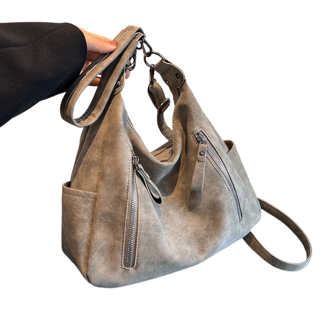 Reva™ | Textured large-capacity crossbody schoudertas