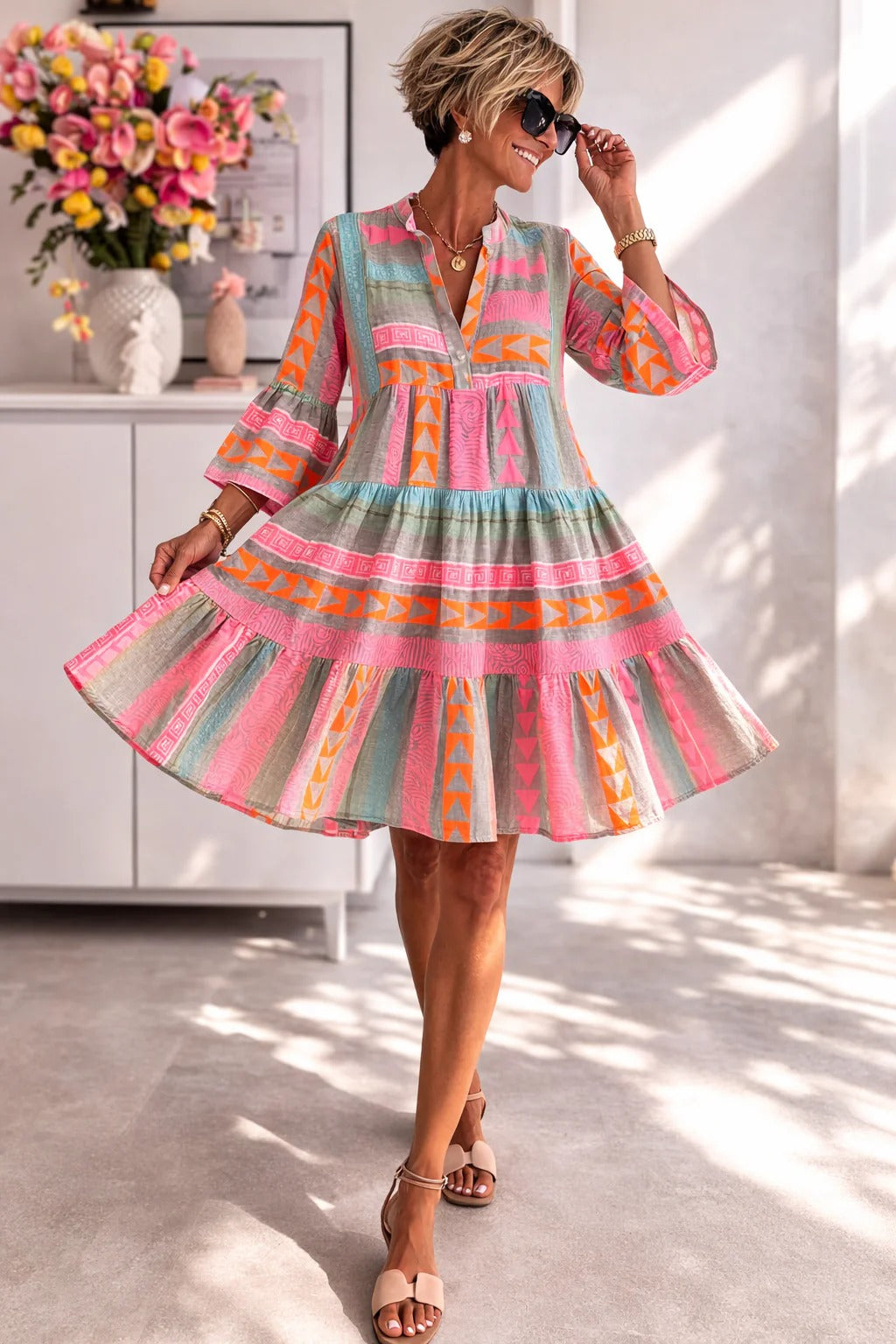 Coralisse | Colourful sundress