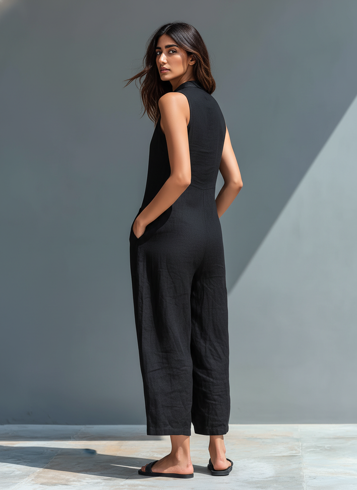 Lucinda | Elegante zonder mouwen jumpsuit