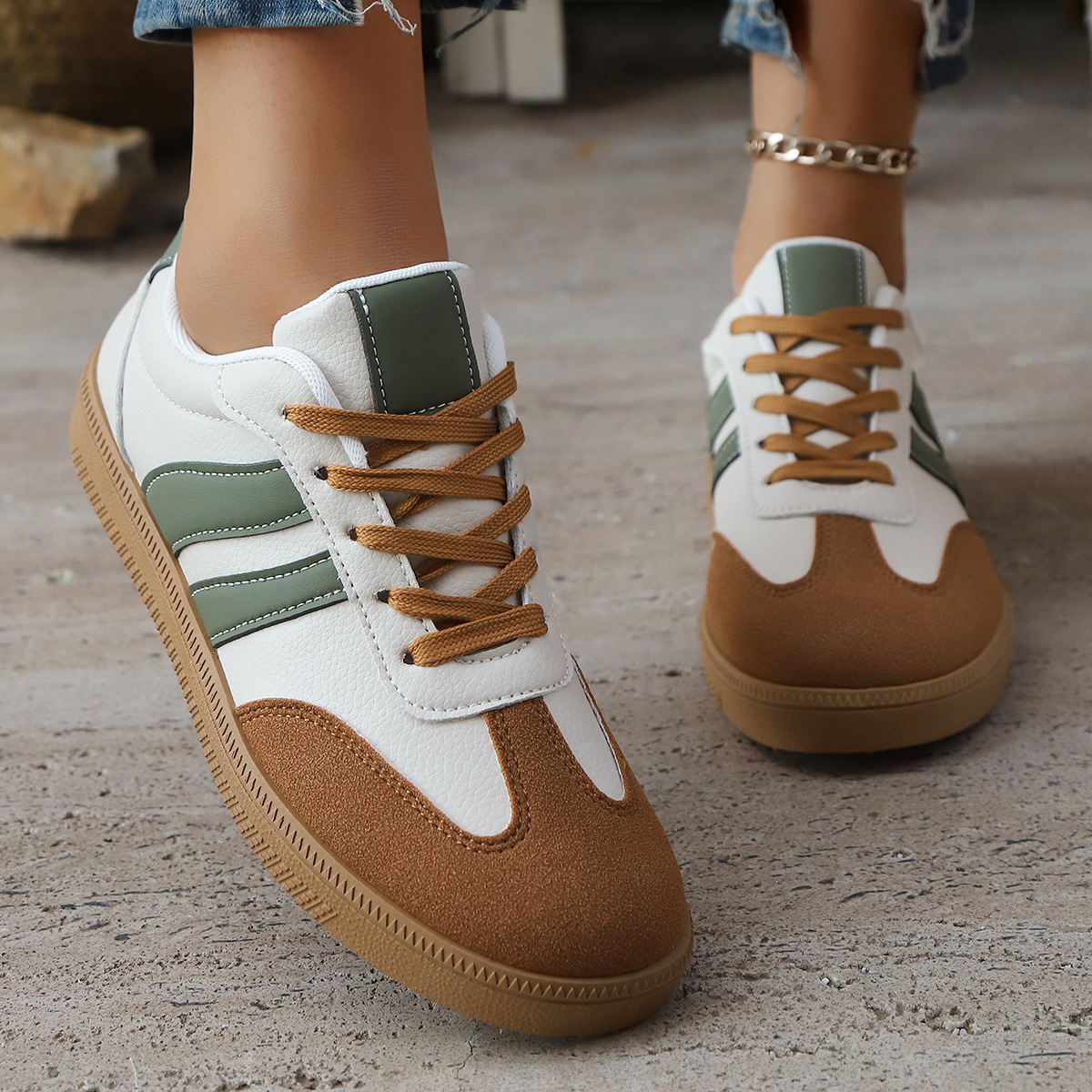 Bijoura | Leren sneakers