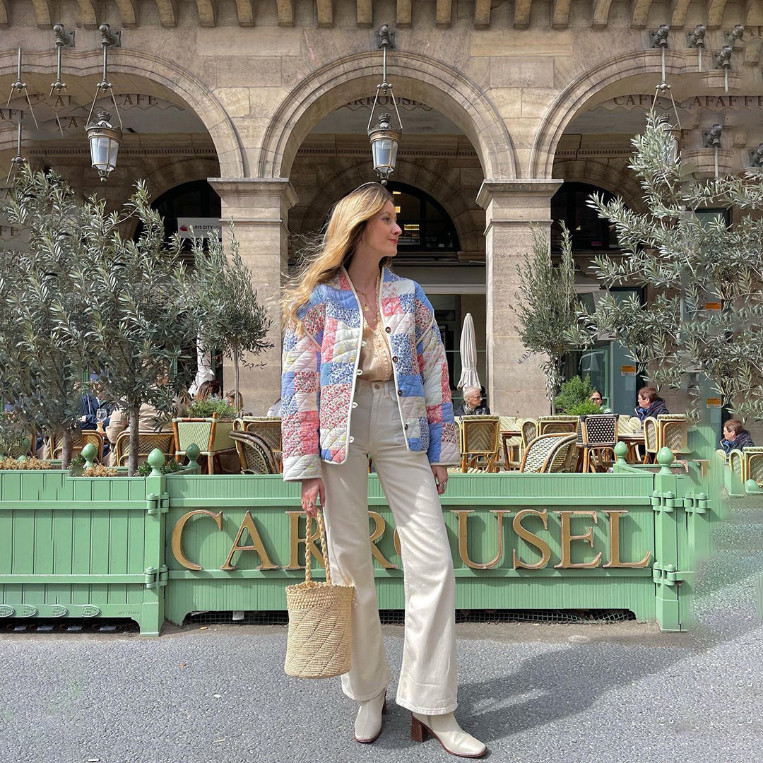 Nicole™ | Trendy met print jas