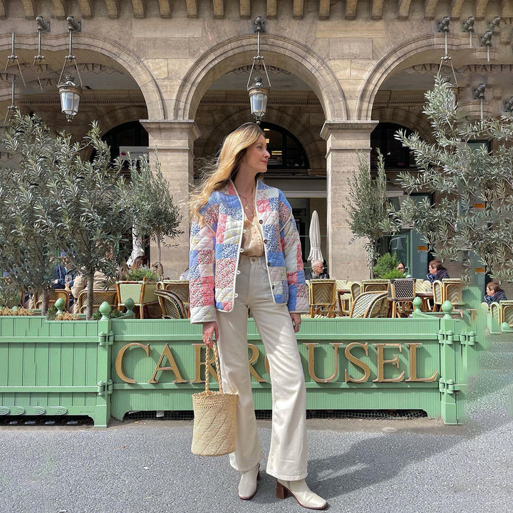 Nicole™ | Trendy met print jas