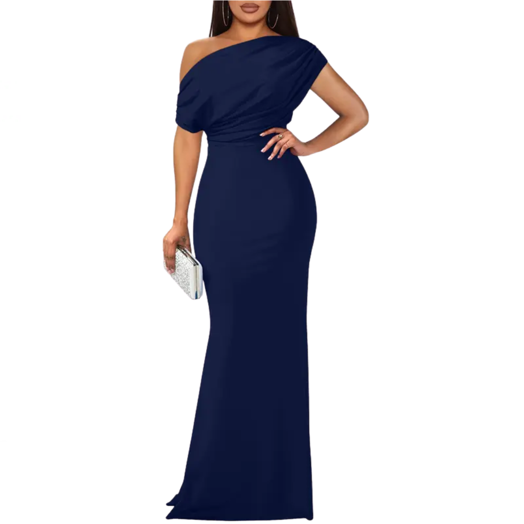 Vivara™ | Zonder mouwen off-shoulder bodycon avondjurk