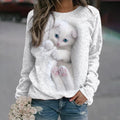Neko™ | Cozy sweatshirt met kattenprint
