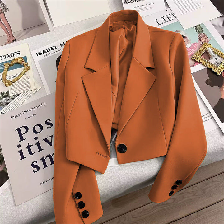 Coralie™ | Sophisticated cropped blazer