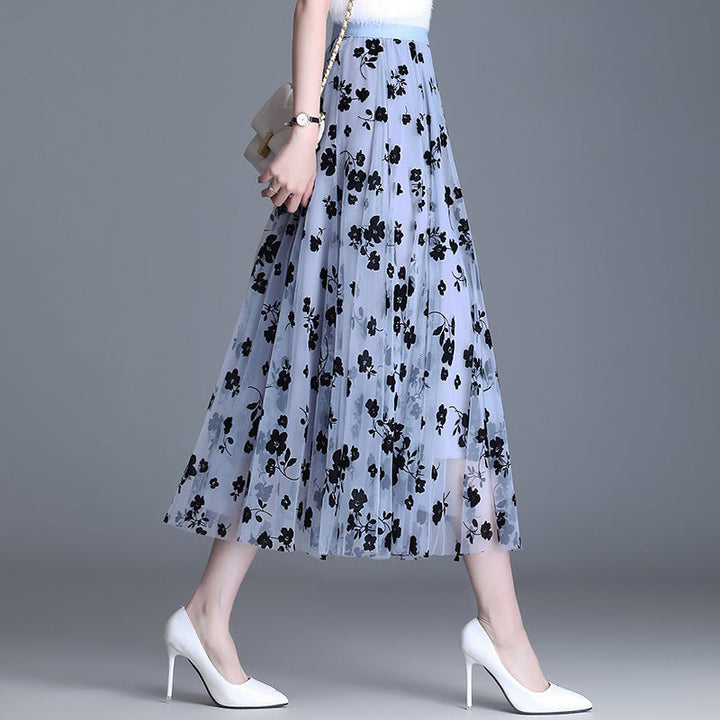 Adeline™ | Chique bloemen midi rok