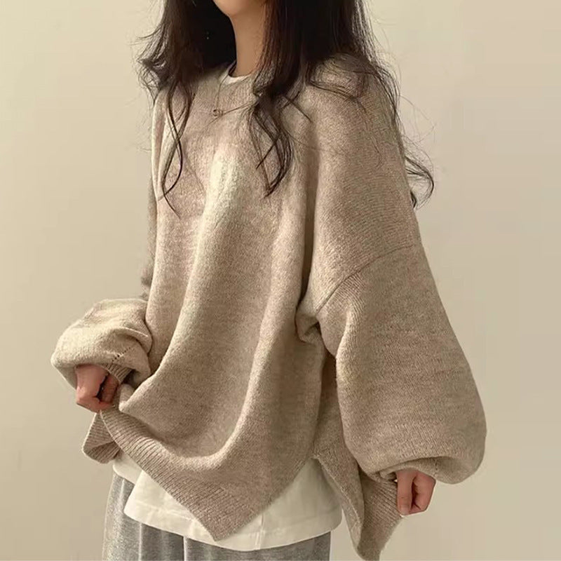 Bilog™ | Casual lange mouwen ronde hals trui