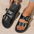 Lalaine™ | Chique two-strap summer platformsandalen