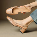 Reyna | Leren leather pumps