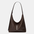 Desiree™ | Dames effen kleur pu leather schoudertas versatile daily shopping & work tas