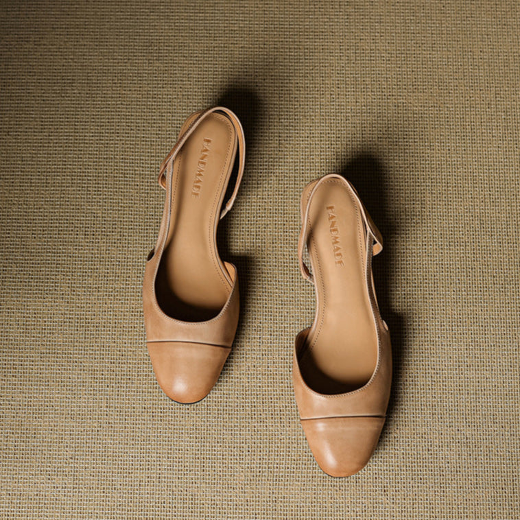 Reyna | Leren leather pumps