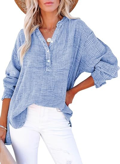 Ayla™ | Casual V-hals blouse