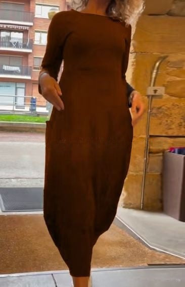 Cora™ | Casual chique midi jurk