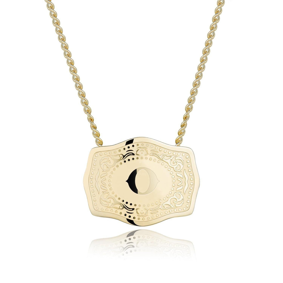 Cindy™ | Stijlvol initial letter pendant necklace